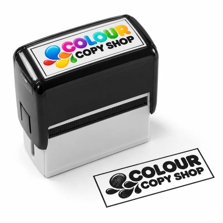 Self-inking stamps