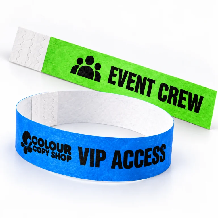 Tyvek wristbands